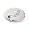 304 Stainless Steel Pendants STAS-G242-17P-3