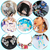 Olycraft 600Pcs 5 Colors Iridescent PVC Paillette/Sequins Pendants KY-OC0001-33B-6