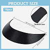 Plastic Hat Brim Board for Peaked Cap AJEW-WH0314-577A-2