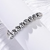 Non-Tarnish 202 Stainless Steel Round Beaded Bracelets for Men Women BJEW-D034-01P-2