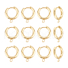 Unicraftale 12Pcs 201 Stainless Steel Hoop Earrings STAS-UN0056-85-1