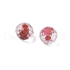 130Pcs 10G Transparent Glass Seed Beads GLAA-V001-07F-2