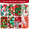   about 1510pcs Christmas Theme DIY Bracelet Making Kit DIY-PH0022-59-4