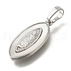 Brass Shell Pendants KK-D328-01P-D-2