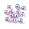 ABS Plastic Imitation Pearl Beads FIND-WH0036-74A-1