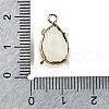 Natural Quartz Crystal Faceted Pendants G-M431-16G-04-3