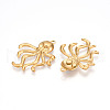 304 Stainless Steel Pendants STAS-N109-22G-2