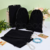 Velvet Packing Pouches Drawstring Bags ABAG-WH0046-30B-4