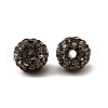 Polymer Clay Rhinestone Beads RB-H284-8MM-215-3