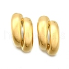 Ion Plating(IP) 304 Stainless Steel Stud Earrings EJEW-G395-01G-2