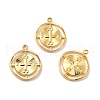 Ion Plating(IP) 304 Stainless Steel Pendants STAS-A066-06G-2