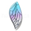 Transparent Epoxy Resin Cabochons CRES-A053-16A-2