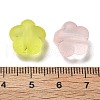 Frosted Transparent Acrylic Beads X-OACR-A032-31-3
