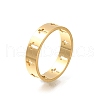 304 Stainless Steel Rings for Women RJEW-S238-06G-1
