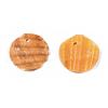 Natural Scallop Shell Pendants BSHE-S122-3