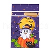 50Pcs Rectangle Halloween Candy Plastic Bags ABAG-U001-01D-3