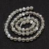 Natural Grey Moonstone Beads Strands G-F306-07-6mm-2