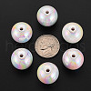 Opaque Acrylic Beads X-MACR-S370-18mm-01-5