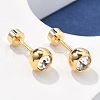 304 Stainless Steel Earlobe Plugs STAS-I113-25G-2