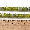 Natural Xiuyan Jade Beads Strands G-L624-H05-6x2mm-5