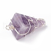 Natural & Synthetic Gemstone Pendants PALLOY-JF01470-4