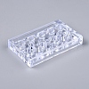 Transparent Plastic Tattoo Ink Cup Holder MRMJ-WH0059-85-2