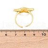 Brass Cuff Rings for Women RJEW-U047-01G-5