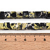 Natural Yellow Turquoise(Jasper) Beads Strands G-T140-40-5