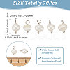 CREATCABIN 70Pcs Natural Cultured Freshwater Pearl Charms FIND-CN0001-43P-2