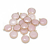 Natural Rose Quartz Pendants G-T073-01T-1