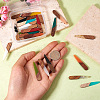 Beadthoven 26Pcs 3 Style Resin & Walnut Wood Pendants RESI-BT0001-04-5