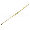 Electroplated Alloy Link Bracelets BJEW-T012-010-RS-4