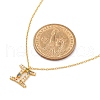 925 Sterling Silver Colorful Cubic Zirconia Constellation Pendant Cable Chain Necklaces for Women STER-R009-01G-04-5