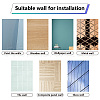8 Sheets 8 Styles PVC Waterproof Wall Stickers DIY-WH0345-153-4