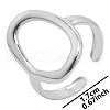 Non-Tarnish Vintage Stainless Steel Couple Rings IG5730-1-1
