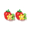 Christmas Theme Opaque Resin Decoden Cabochons CRES-B022-02A-1