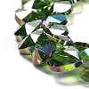 Electroplate Glass Beads Strands EGLA-B004-01A-AB04-3