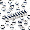 Brass Grade A Rhinestone Spacer Beads RSB038NF-14-1