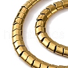 Electroplated Synthetic Non-magnetic Hematite Beads Strands G-Q174-01B-4