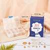 SUNNYCLUE DIY Leaf & Pearl Dangle Earring Making Kits DIY-SC0016-50-7