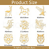 Nickel Decoration Stickers DIY-WH0450-097-2