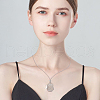 Beebeecraft 1Pc 304 Stainless Steel Macrame Pouch Necklace Making for Gemstone Nuggets NJEW-BBC0001-26-5