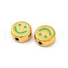 304 Stainless Steel Enamel Beads STAS-B085-08G-02-2
