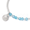 Glass Seed Beads Braided Bracelets BJEW-MZ00176-05-4
