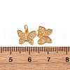 304 Stainless Steel Rhinestone Pendants STAS-U061-39G-02-3