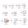 100Pcs AB Color Plated Glass Beads GLAA-CJ0001-98-2