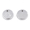 Non-Tarnish 316 Surgical Stainless Steel Charms STAS-S116-418H-P-3