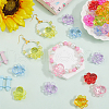 SUNNYCLUE 80pcsTransparent Acrylic Beads TACR-SC0001-39-4