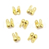 Rack Plating Brass Bead Tips KK-P274-02C-G-1