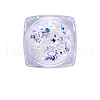 Laser Shiny Nail Art Decoration Accessories MRMJ-T063-458F-1